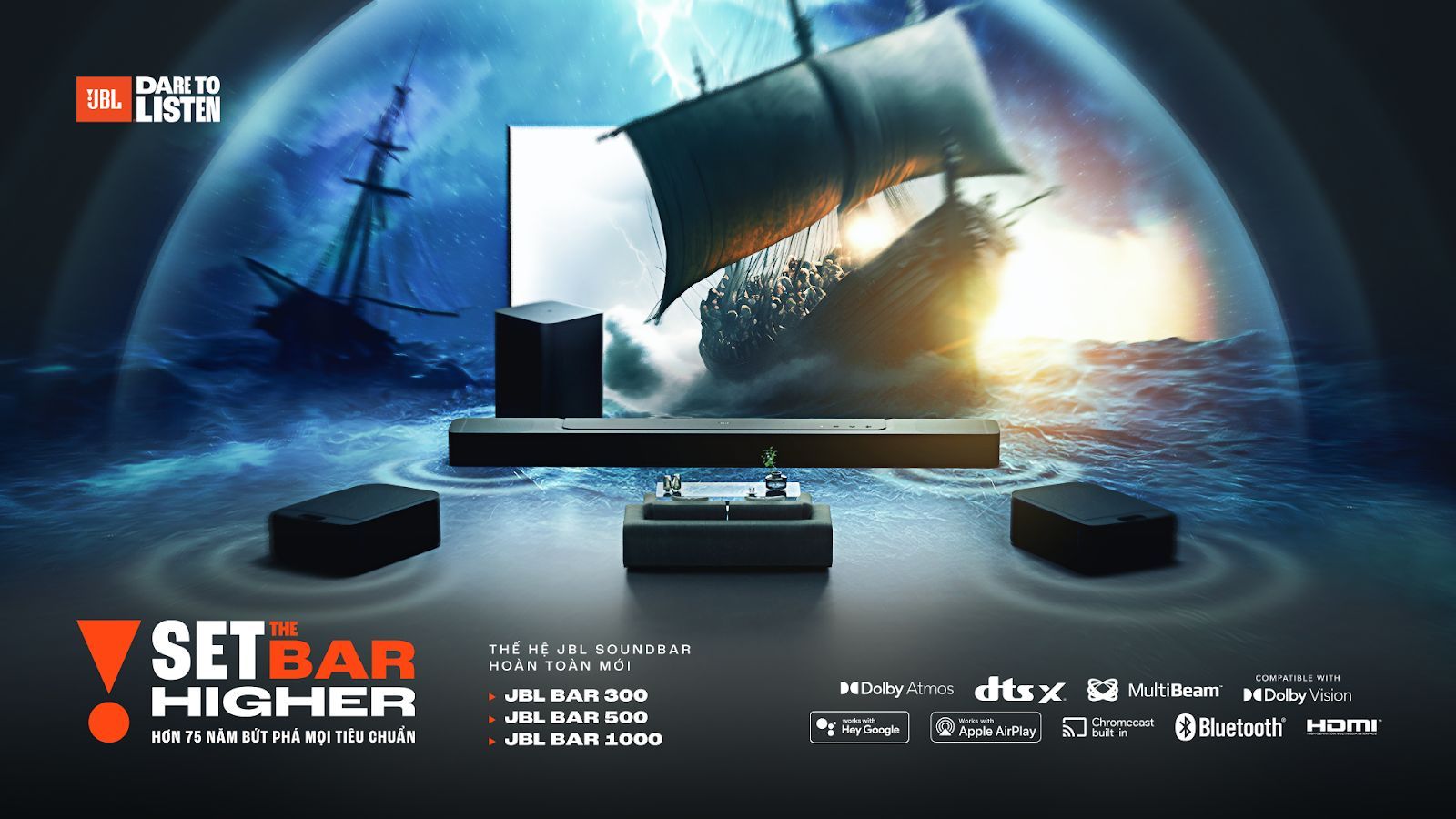 JBL lên kệ 3 loa Soundbar mới, giá từ 10 triệu đồng