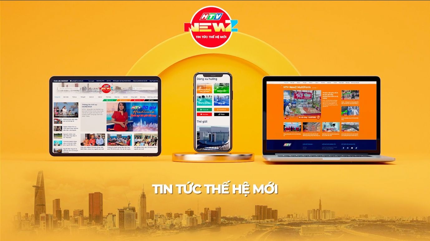 Nền tảng tin tức thế hệ mới HTV NewZ chính thức ra mắt