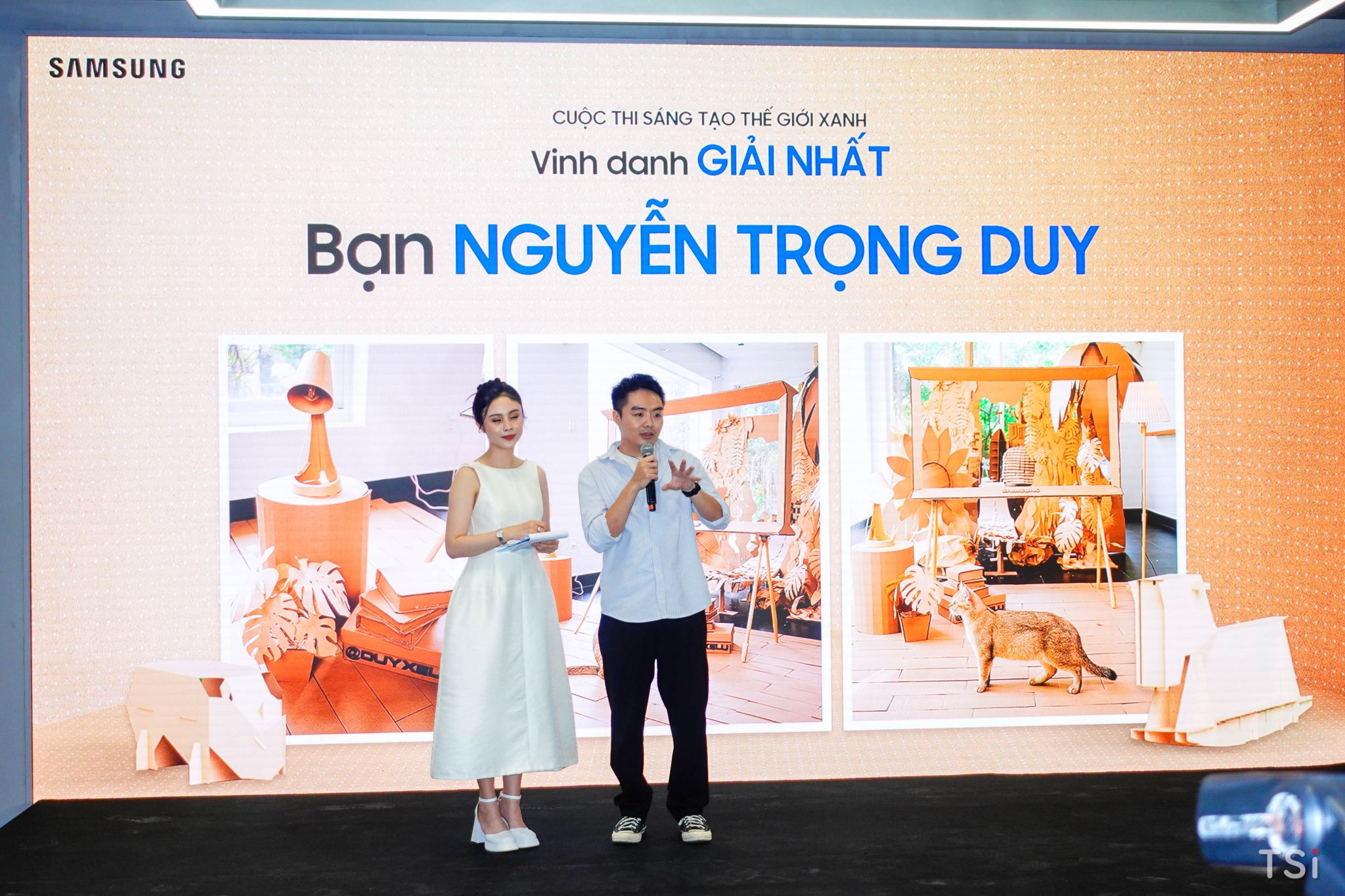 Samsung trao giải cuộc thi 'Sáng tạo thế giới xanh'