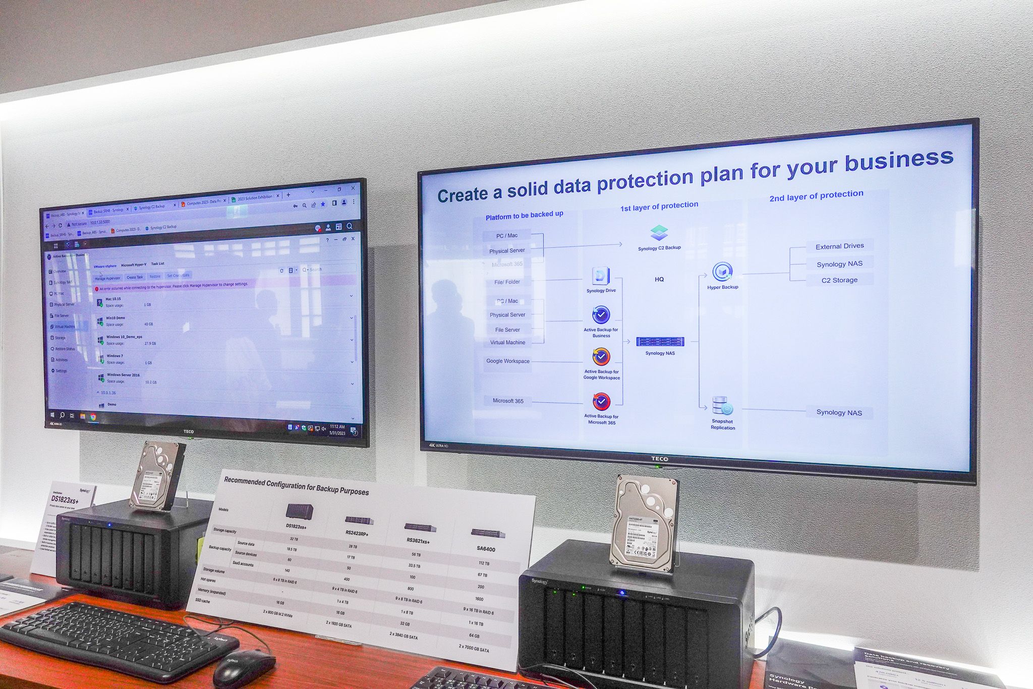 Dạo quanh triển lãm của Synology tại Computex Taipei 2023