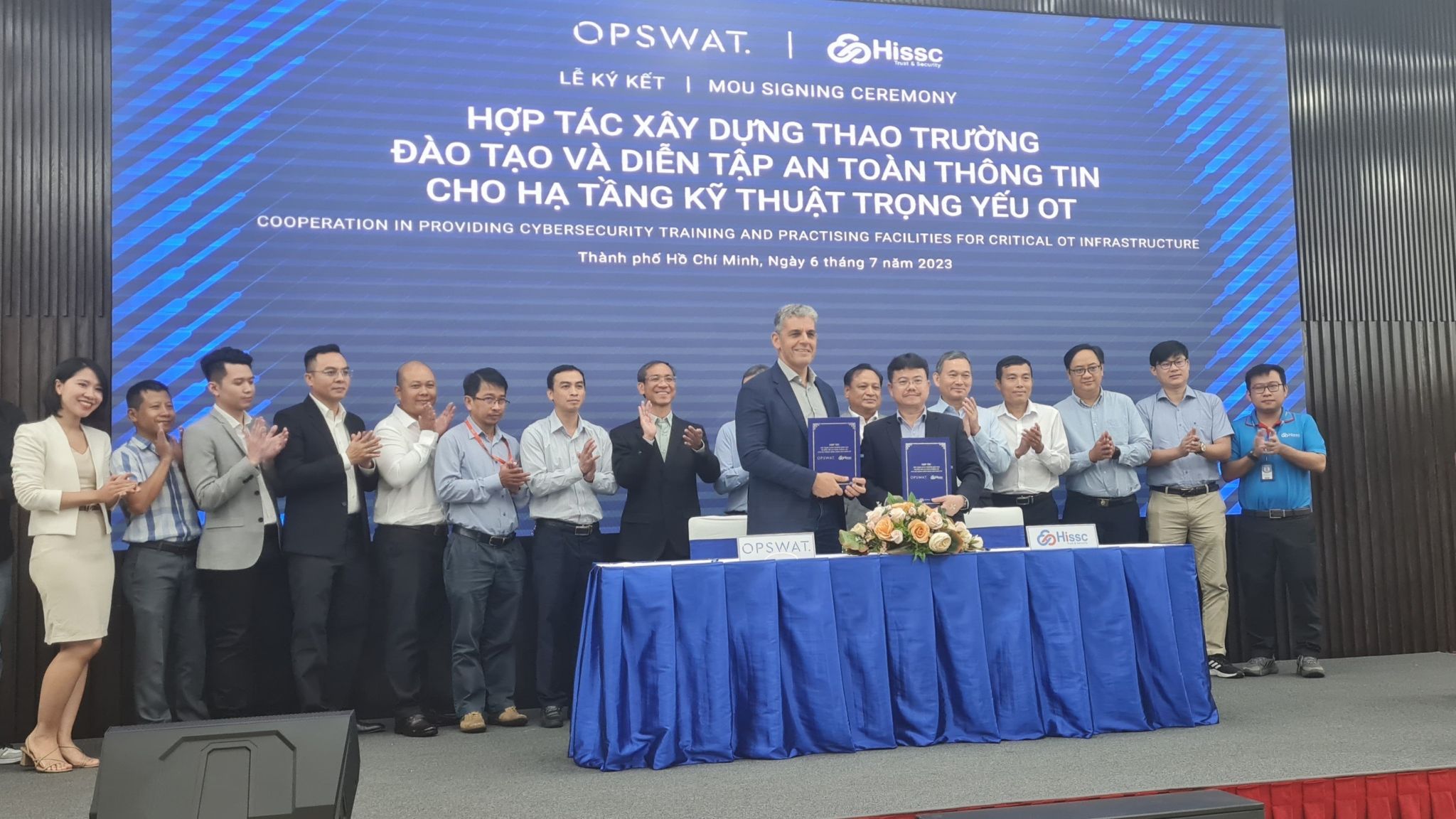 OPSWAT và HISSC hợp tác xây dựng thao trường đào tạo và diễn tập ATTT