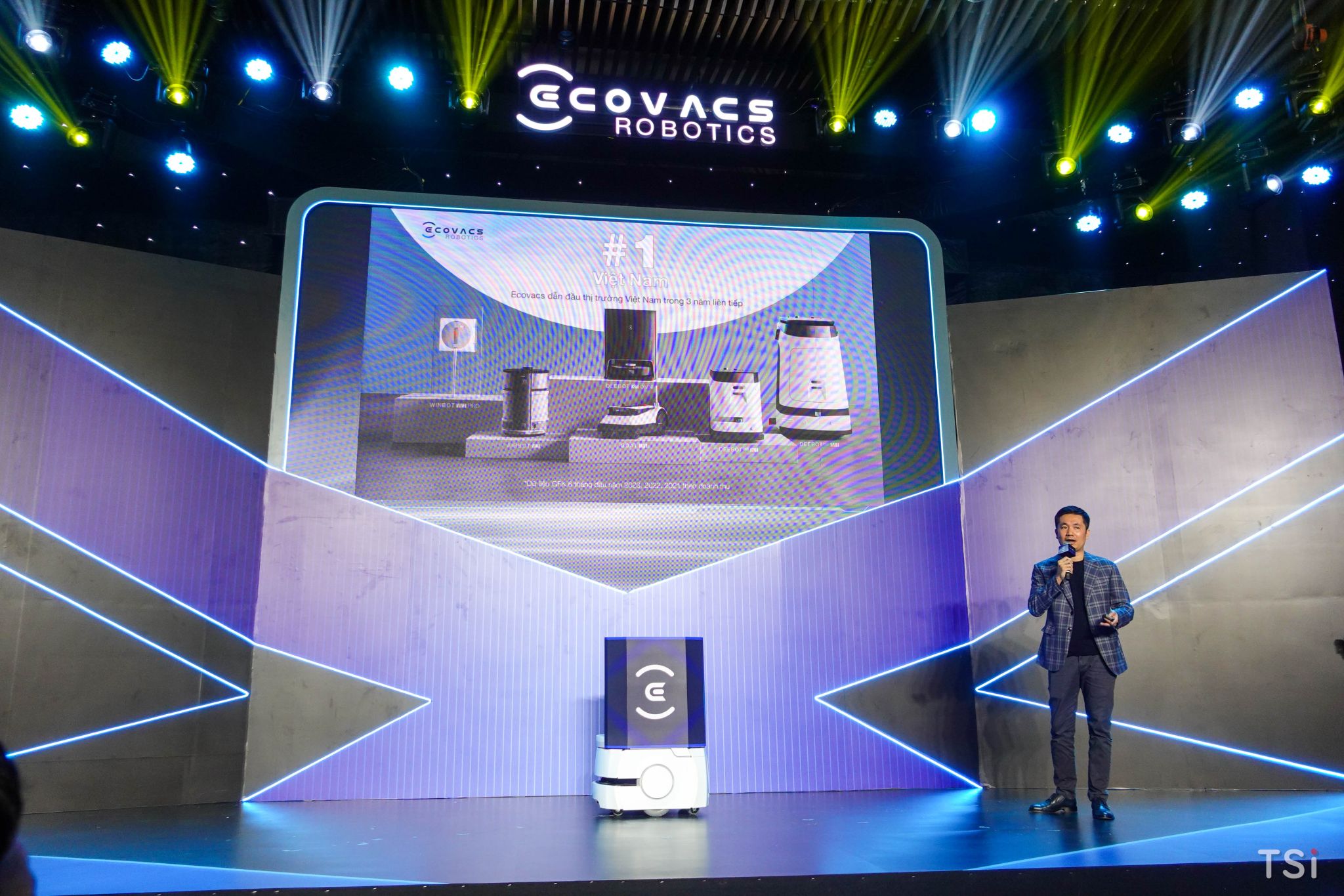 ECOVACS ra mắt DEEBOT X2 OMNI, robot hút bụi lau nhà giá 25 triệu đồng