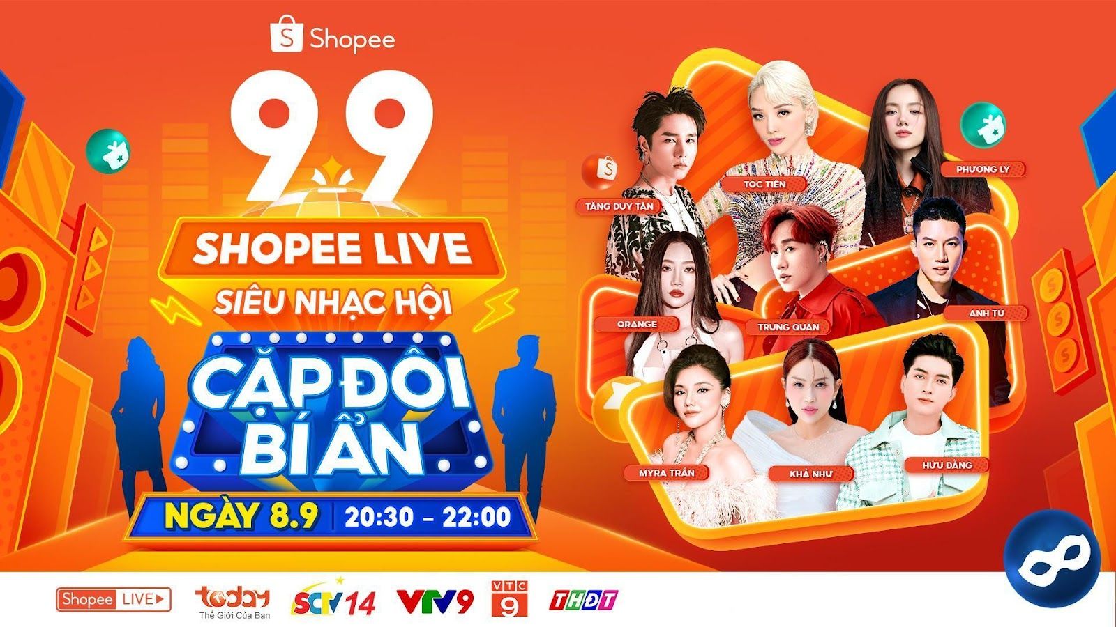 Dàn sao đình đám quy tụ tại “9.9 Shopee Live Thời Trang & Mỹ Phẩm”, mở màn mùa lễ hội mua sắm sôi động cuối năm