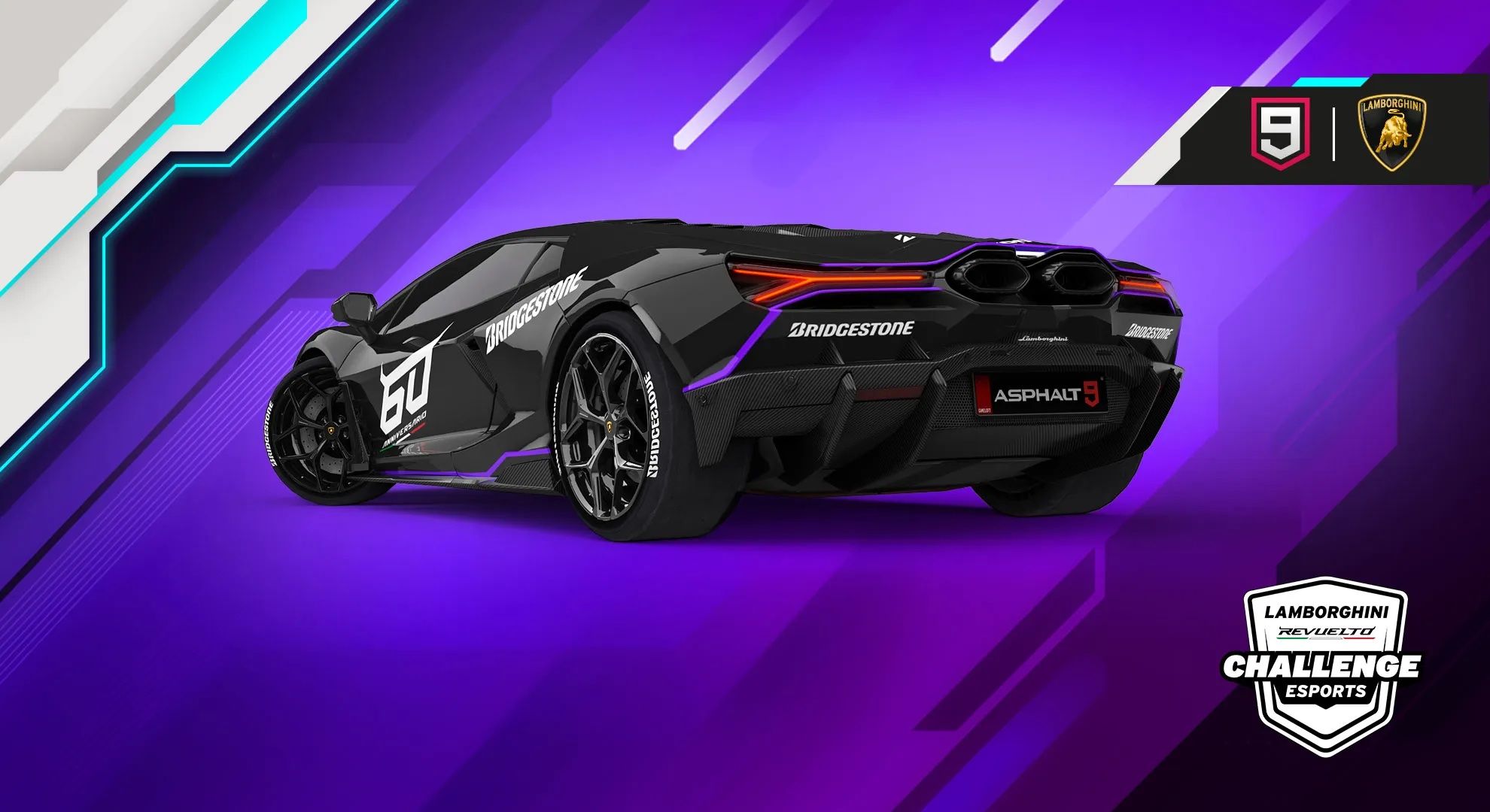 Asphalt 9: Legends công bố thử thách Lamborghini Revuelto eSports Challenge