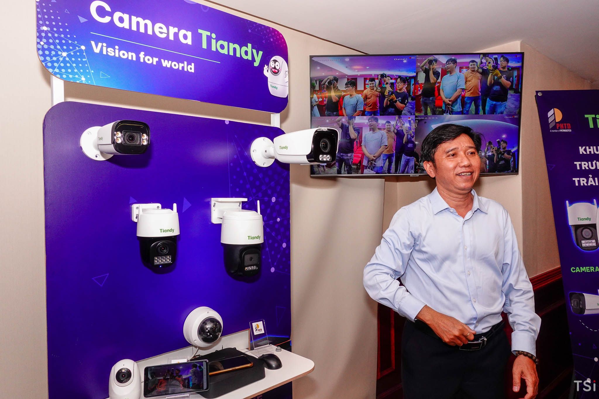 Thương hiệu camera Tiandy chính thức ra mắt tại Việt Nam