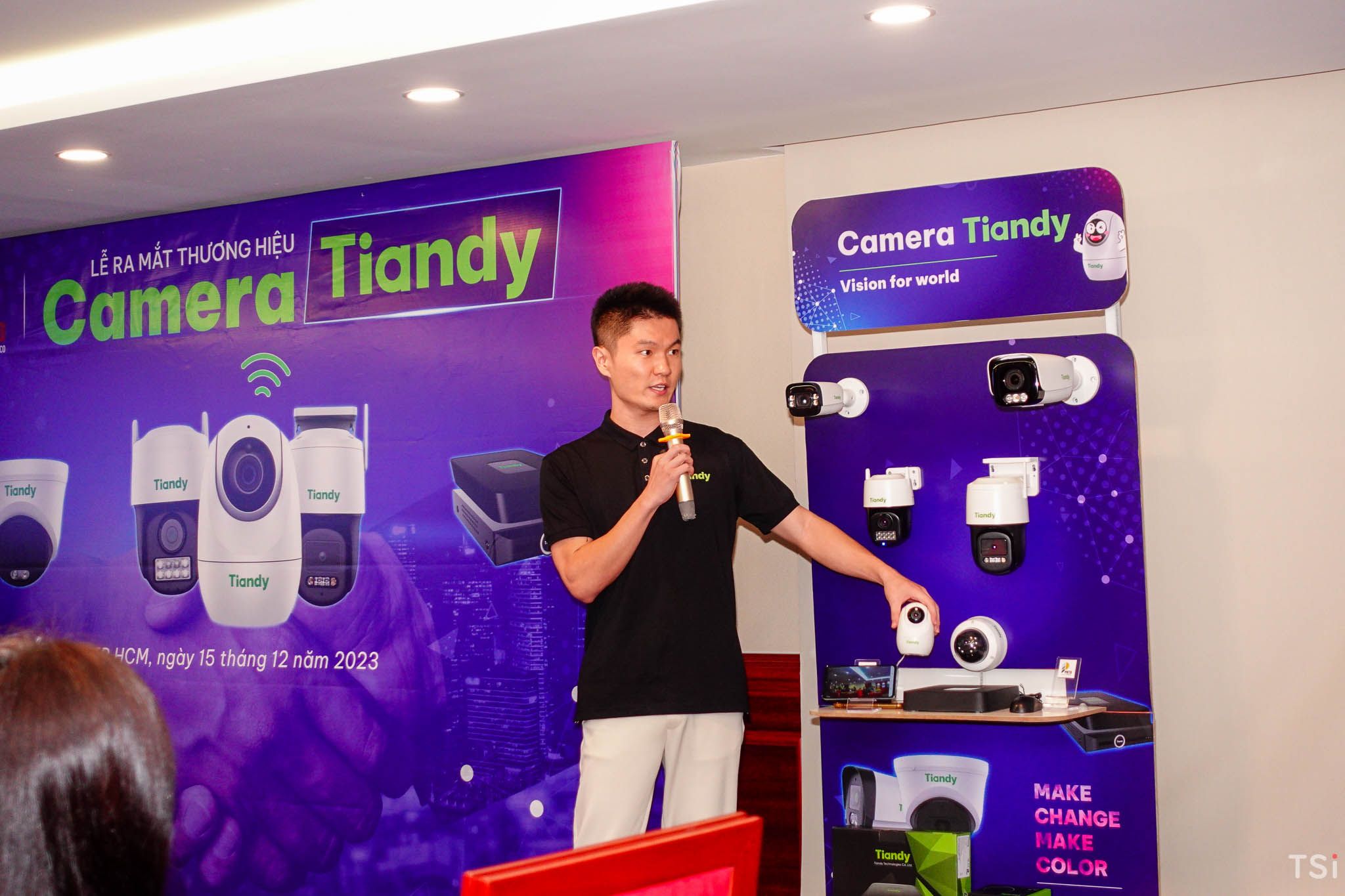 Thương hiệu camera Tiandy chính thức ra mắt tại Việt Nam