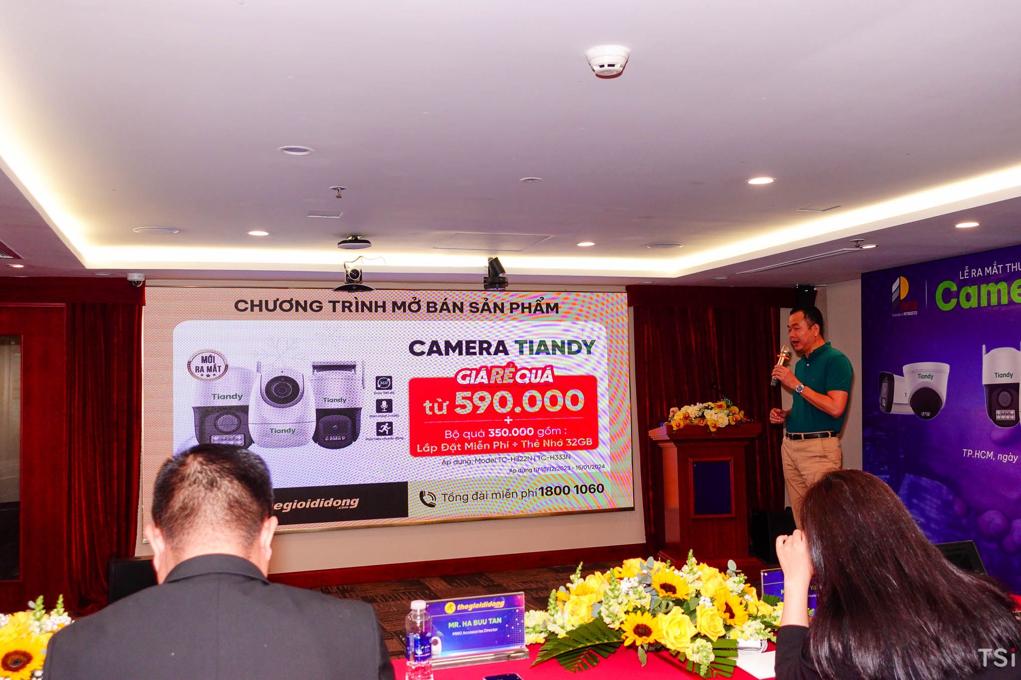 Thương hiệu camera Tiandy chính thức ra mắt tại Việt Nam