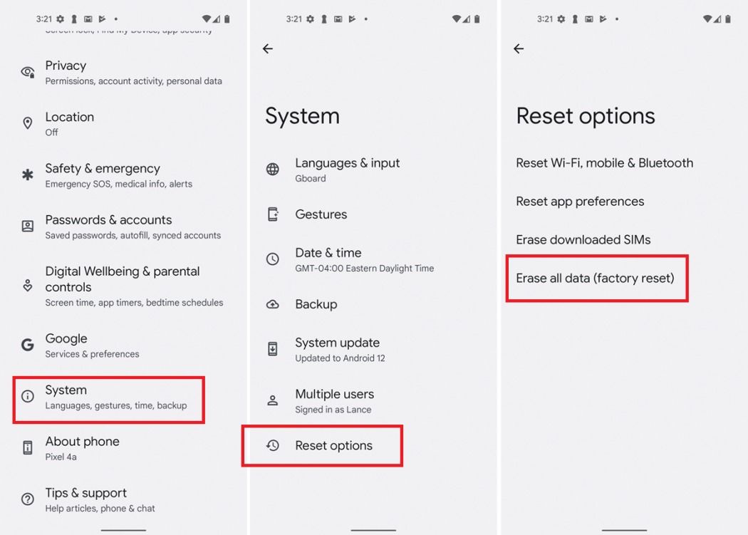 Cách reset, khôi phục cài đặt gốc điện thoại Android đơn giản