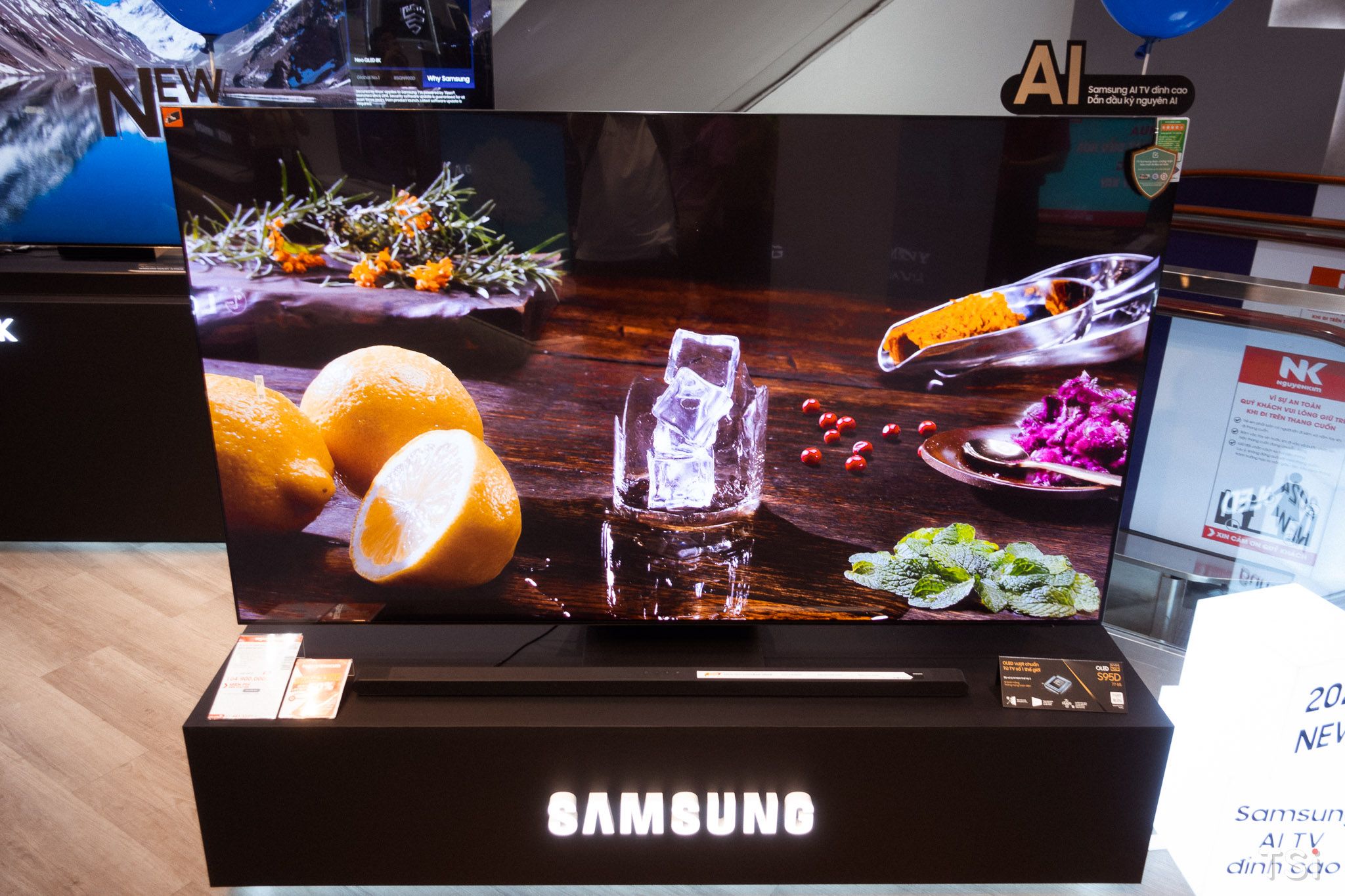 Samsung AI TV đã sẵn sàng để trải nghiệm tại siêu thị điện máy