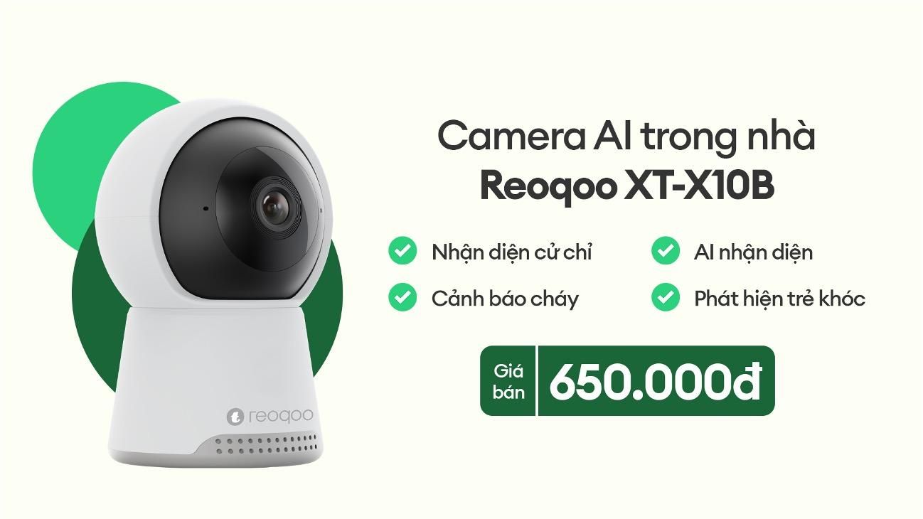 Reoqoo ra mắt camera WiFi an ninh dùng AI, mang đến sự an toàn toàn diện cho ngôi nhà của bạn