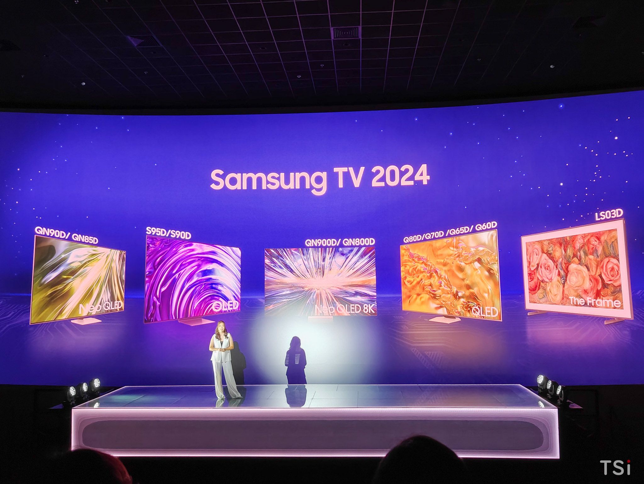 Samsung giới thiệu dãy sản phẩm TV AI 2024