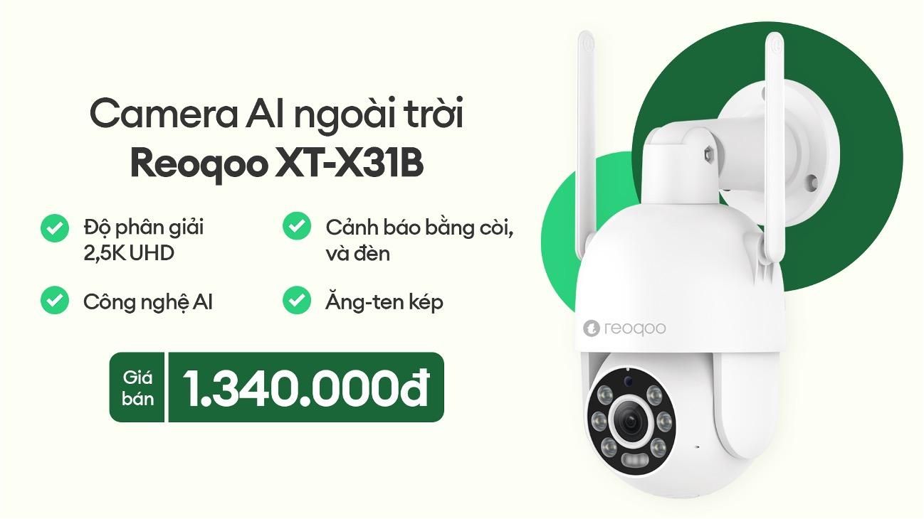 Reoqoo ra mắt camera WiFi an ninh dùng AI, mang đến sự an toàn toàn diện cho ngôi nhà của bạn