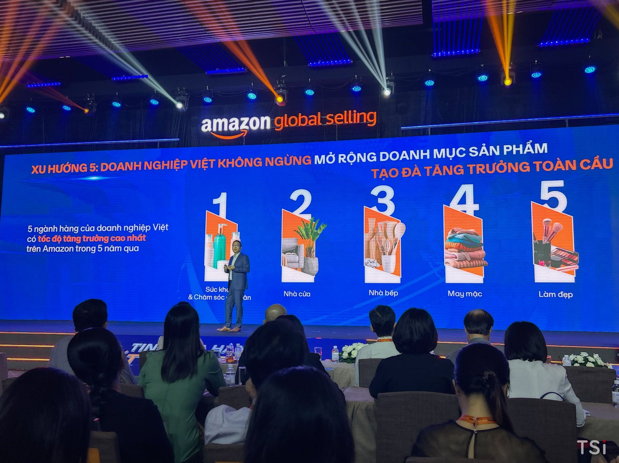 Lượng sản phẩm Việt bán qua Amazon tăng hơn 300% trong 5 năm