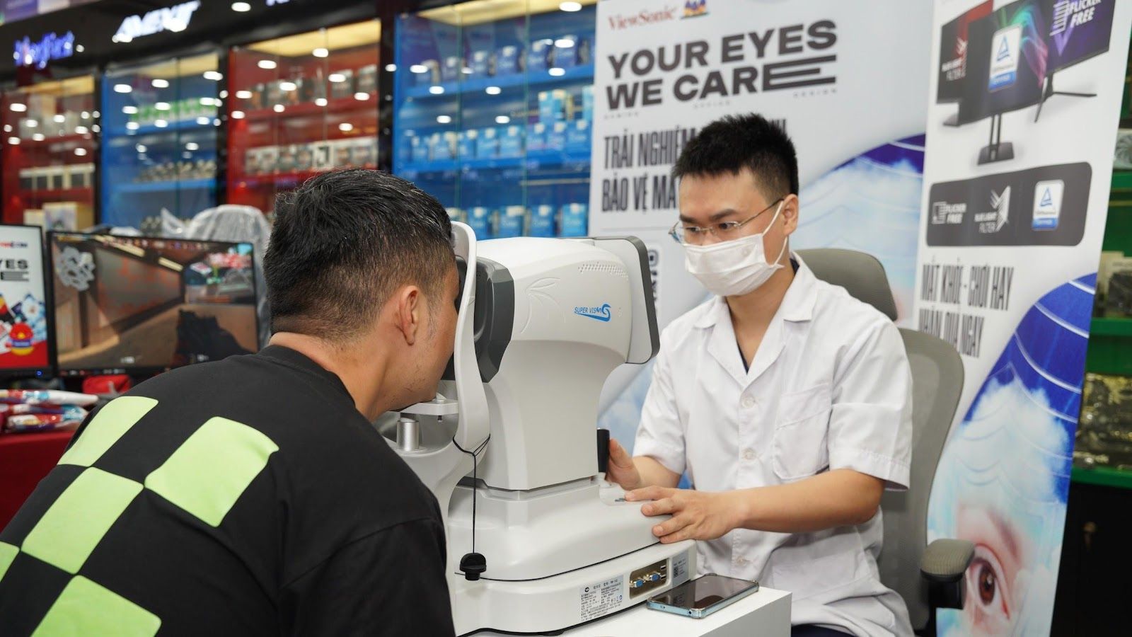 ViewSonic cùng Your Eyes We Care bảo vệ đôi mắt người tiêu dùng