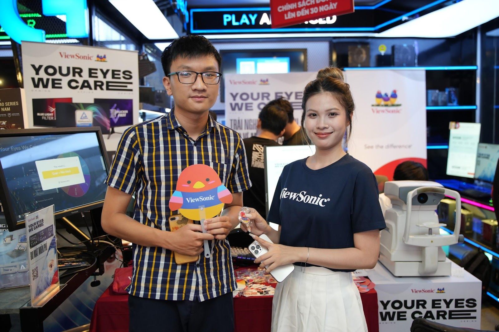 ViewSonic cùng Your Eyes We Care bảo vệ đôi mắt người tiêu dùng