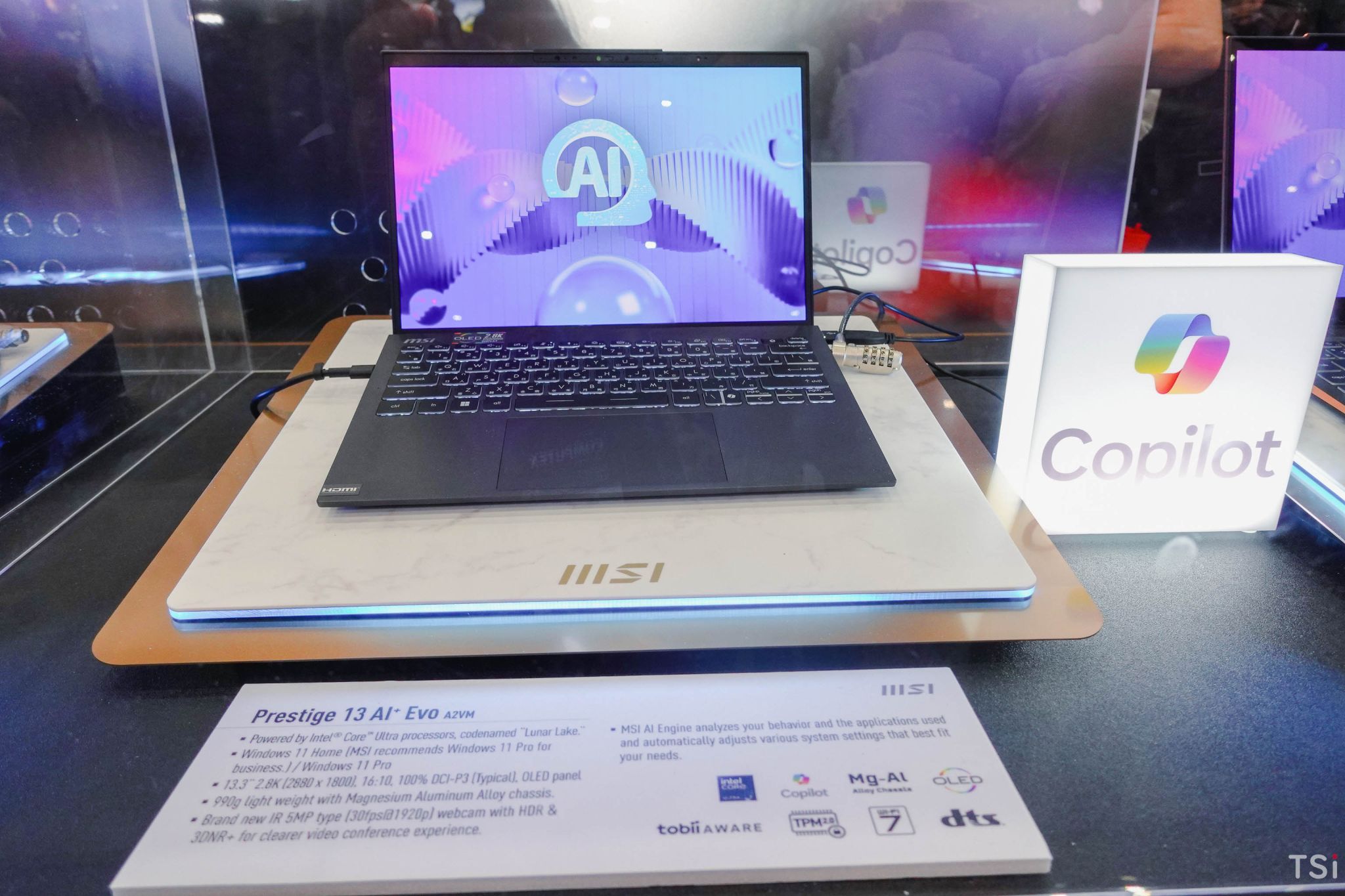 [Computex 2024] MSI ra mắt series laptop Gaming và Doanh nhân - Văn phòng thế hệ mới đạt chuẩn AI+ với vi xử lý mới nhất