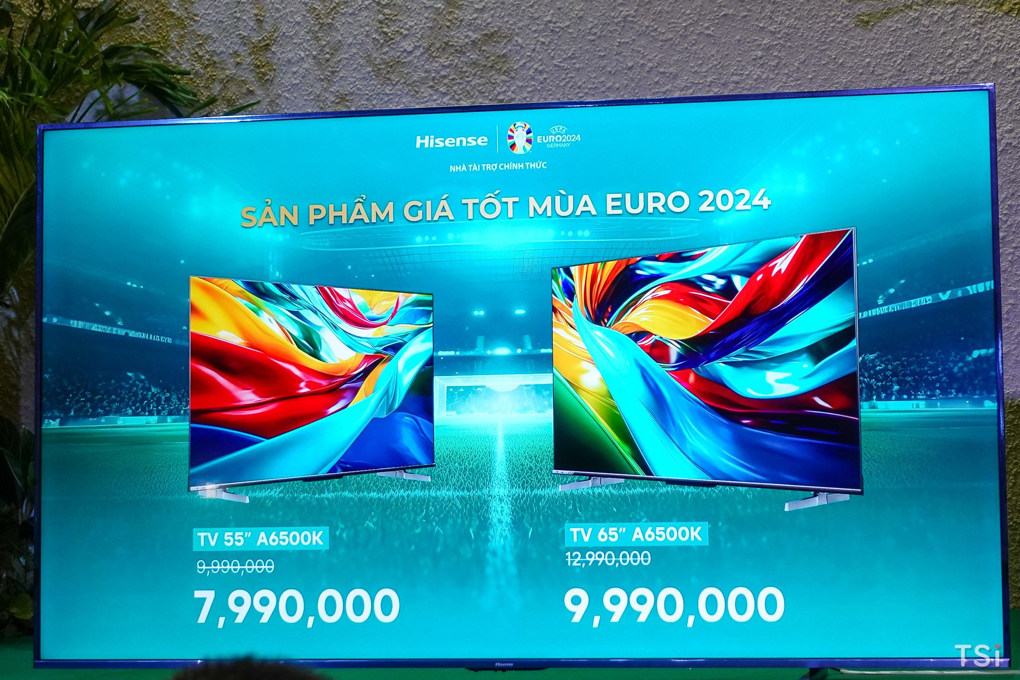 Hisense hợp tác Viettel tài trợ phát sóng chính thức Euro 2024