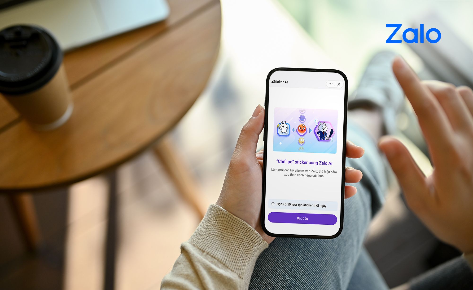 Zalo chính thức ra mắt zSticker AI, ứng dụng trí tuệ nhân tạo để nâng cấp trải nghiệm nhắn tin
