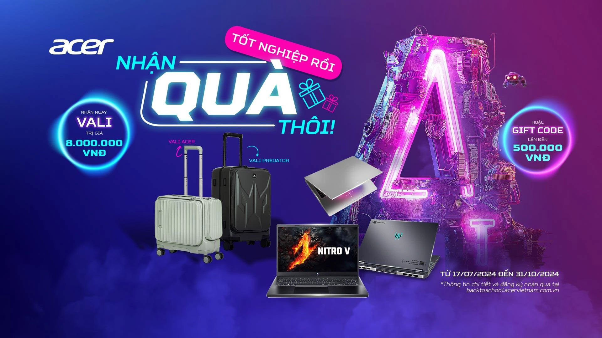 Acer Back To School 2024: mở ra thế giới AI cho năm học mới