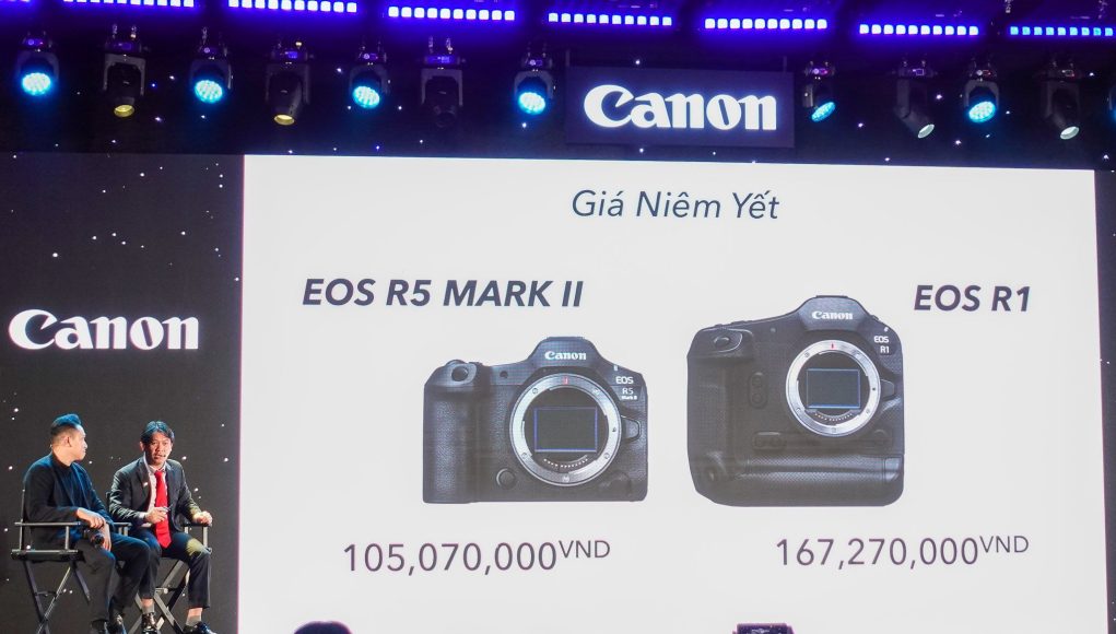 Canon ra mắt EOS R1 và EOS R5 Mark II