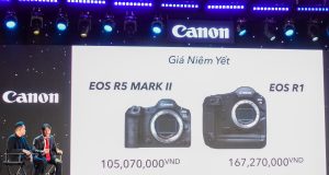 Canon ra mắt EOS R1 và EOS R5 Mark II