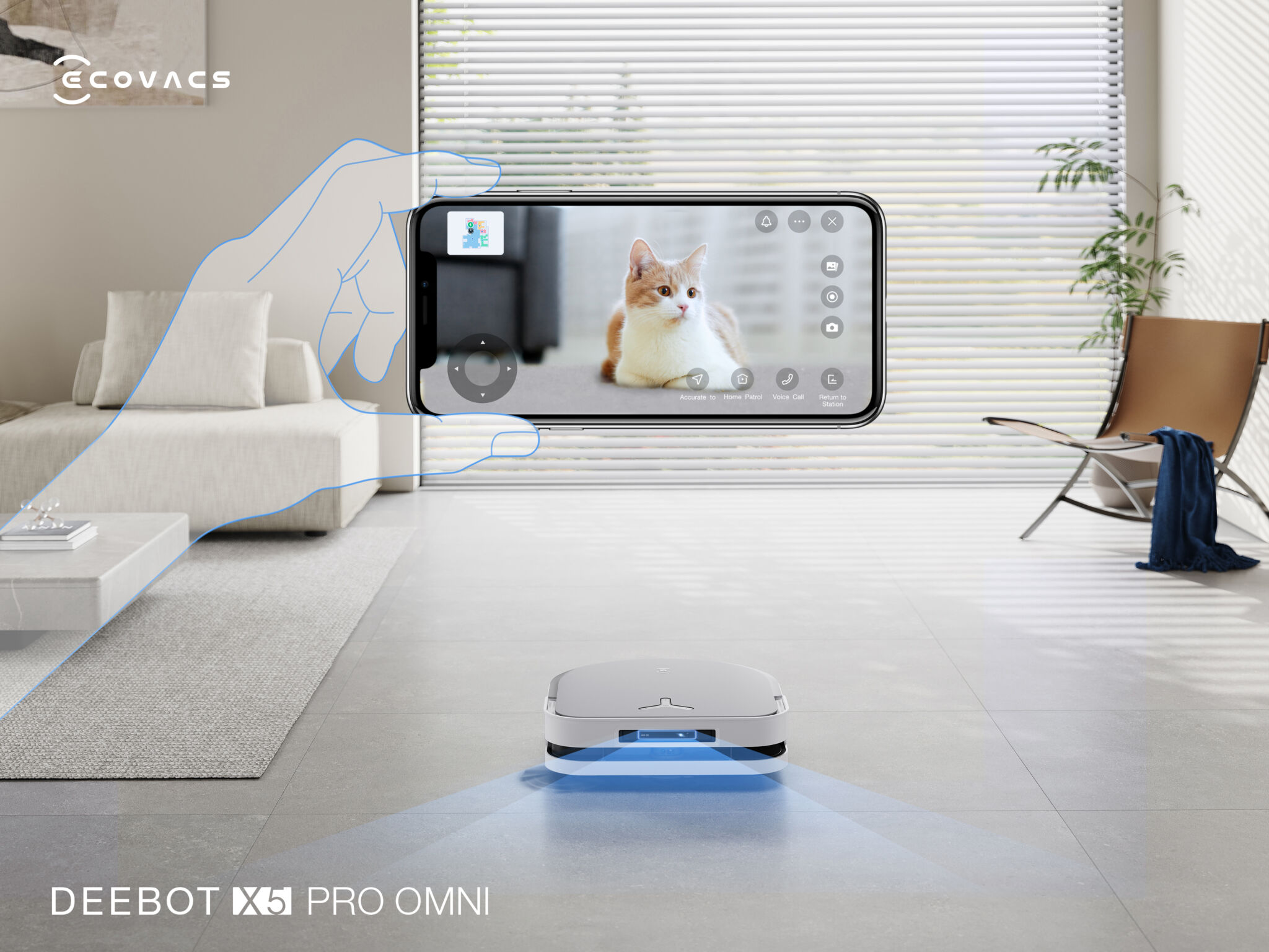 ECOVACS định hình lại việc làm sạch với DEEBOT X5 PRO OMNI