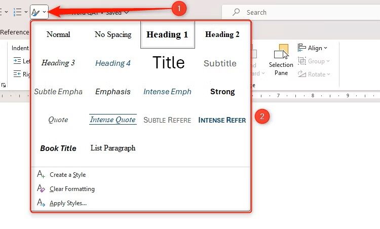 5 tính năng nên có trong thanh Quick Access Toolbar của Word