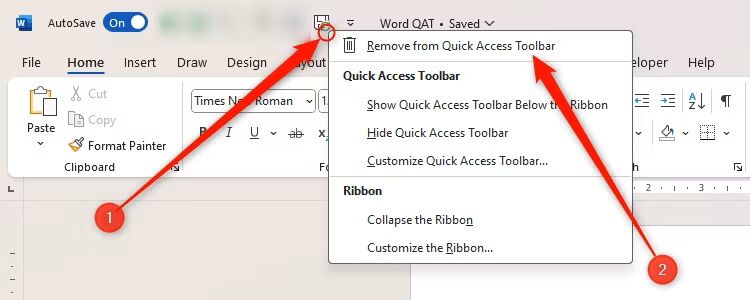 5 tính năng nên có trong thanh Quick Access Toolbar của Word