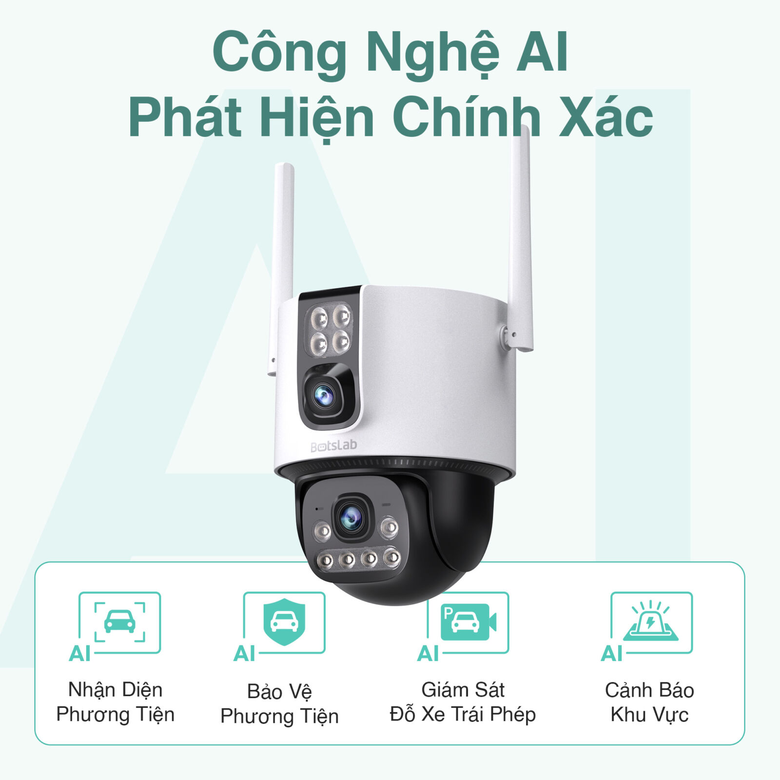 Botslab ra mắt hàng loạt sản phẩm camera AI mới với nhiều nâng cấp công nghệ