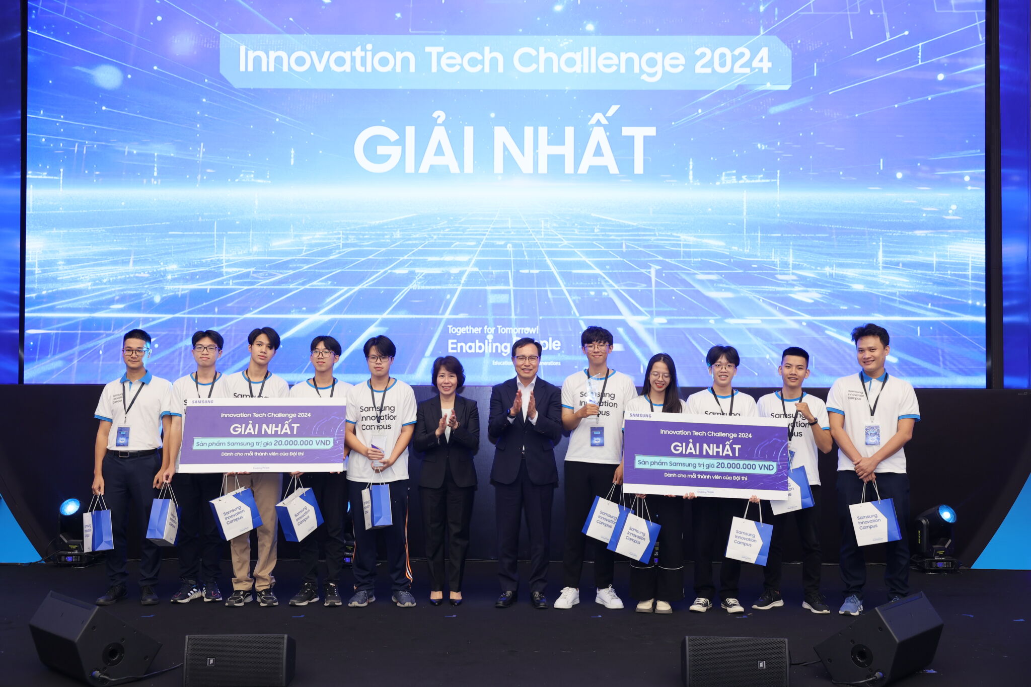 Samsung Việt Nam tổng kết chương trình phát triển nhân tài công nghệ Samsung Innovation Campus 2023-2024