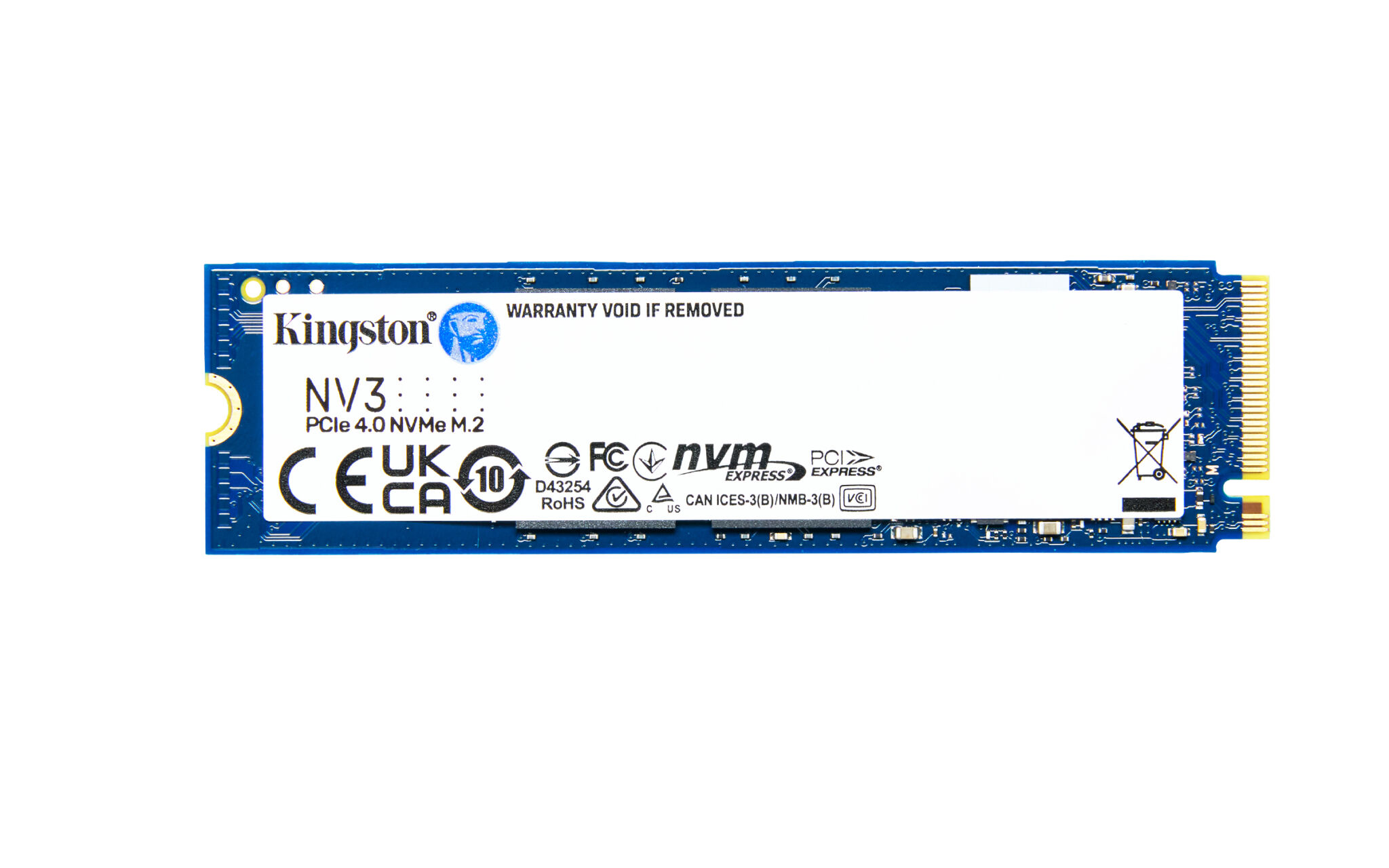 Kingston ra mắt ổ cứng NV3 PCIe 4.0 NVMe SSD thế hệ mới sở hữu công suất ấn tượng