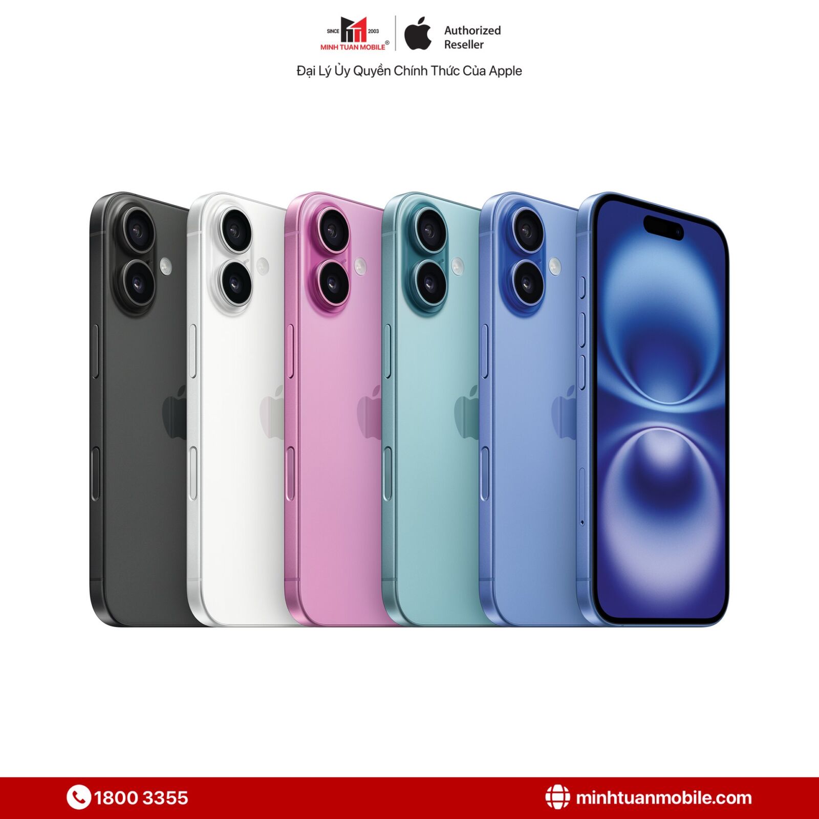 Minh Tuấn Mobile mở đăng ký thông tin iPhone 16 Series VN/A