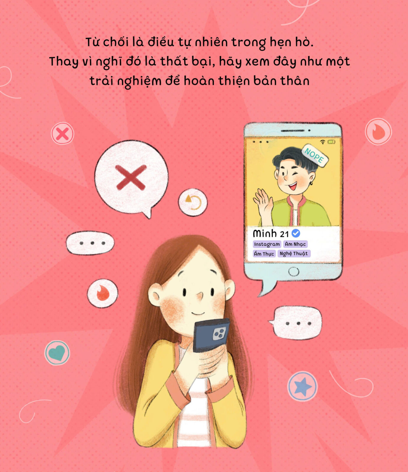 Tinder truyền cảm hứng cho giới trẻ Việt tự tin đón nhận những kết nối mới nhân Ngày Phụ nữ Việt Nam