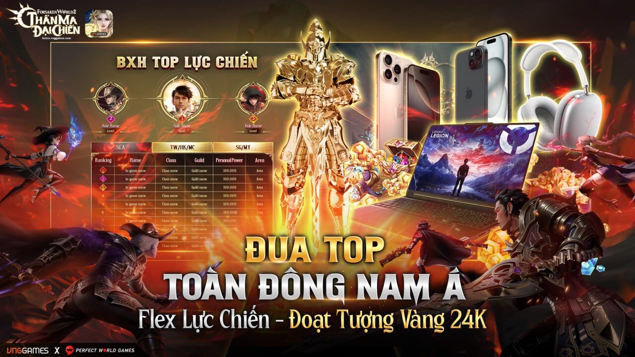 Forsaken World 2: Thần Ma Đại Chiến chính thức ra mắt game thủ châu Á ngày 22/10