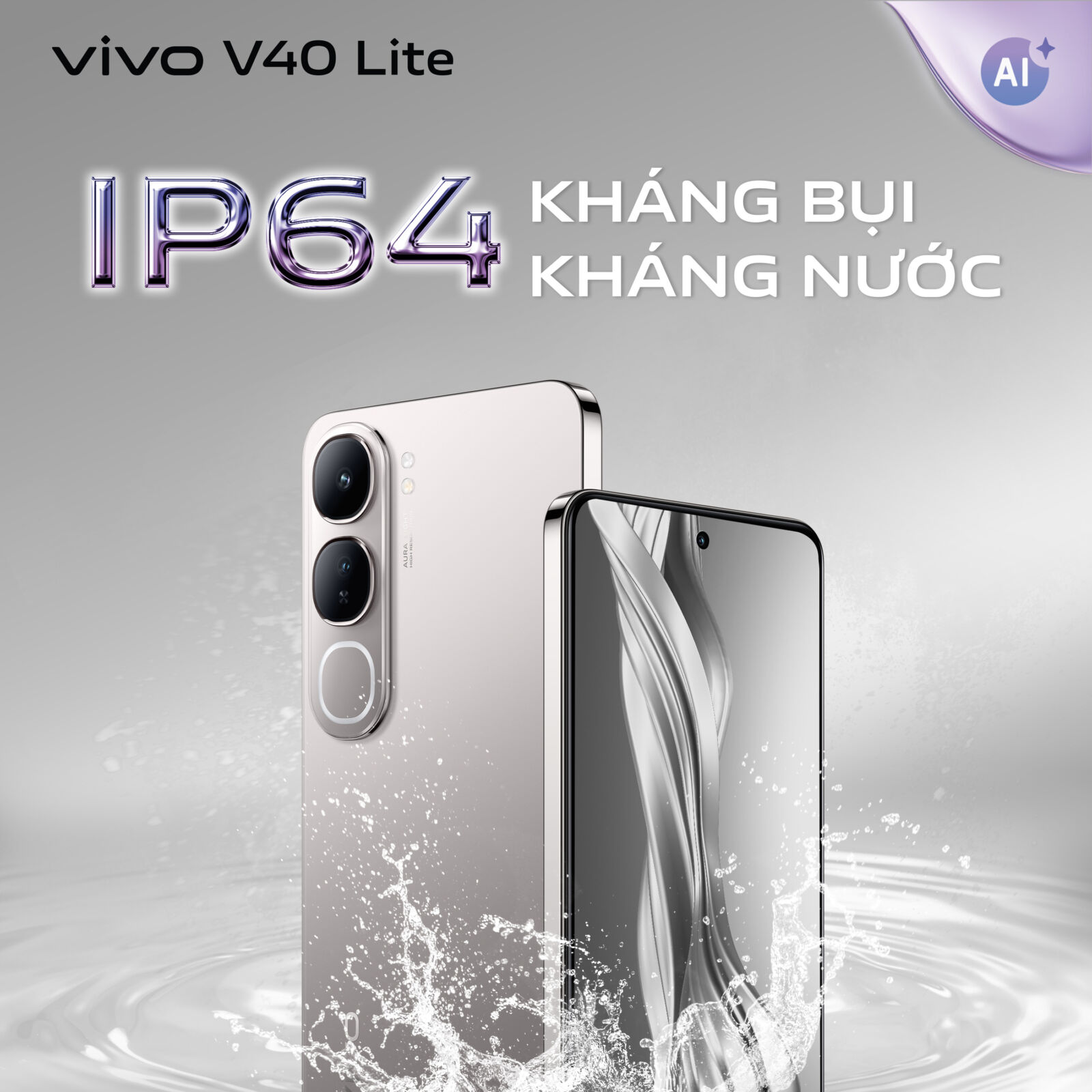 vivo V40 Lite tái định nghĩa độ bền mượt của smartphone trong phân khúc tầm trung 