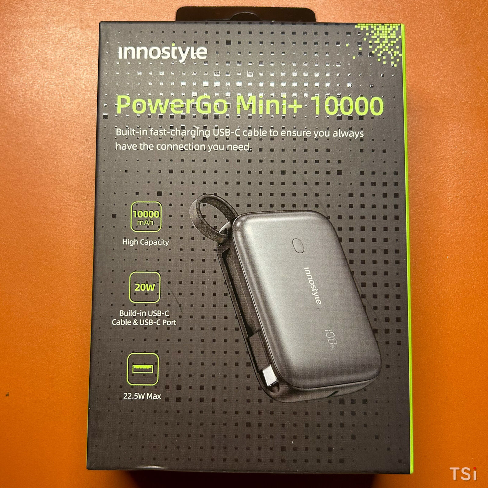 Pin sạc dự phòng Innostyle Powergo Mini+ 10000mAh: nhiều kiểu sạc nhiều nhu cầu