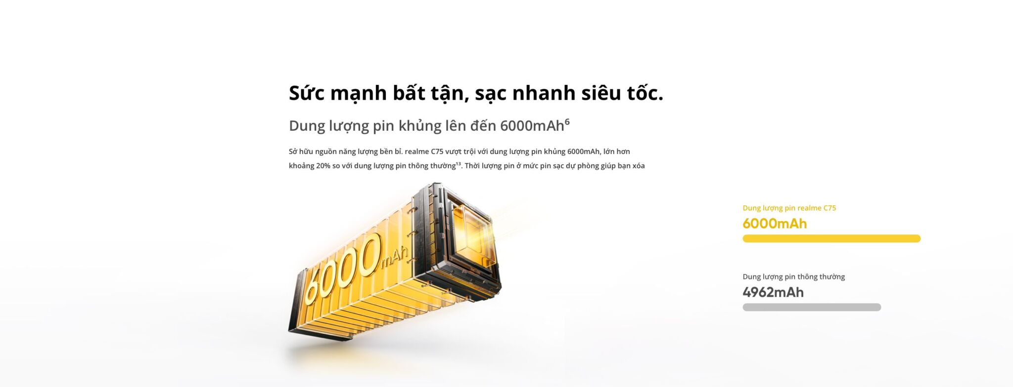 realme C75 chính thức ra mắt, đặt tiêu chuẩn mới cho độ bền của điện thoại