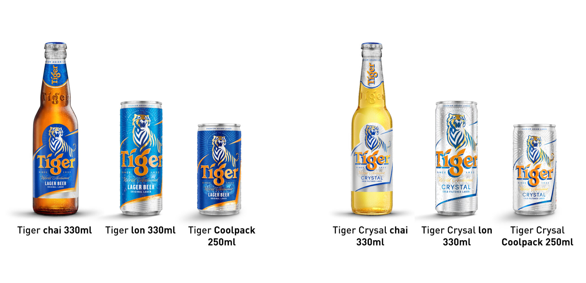 Tiger Beer chuyển mình bản lĩnh với diện mạo mới