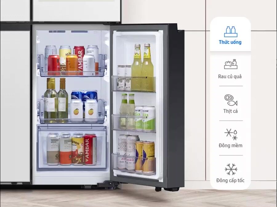 Samsung ra mắt siêu tủ lạnh Bespoke AI Family Hub+ - Tuyệt tác thông minh, mở vạn tiện ích tích hợp trí tuệ nhân tạo AI