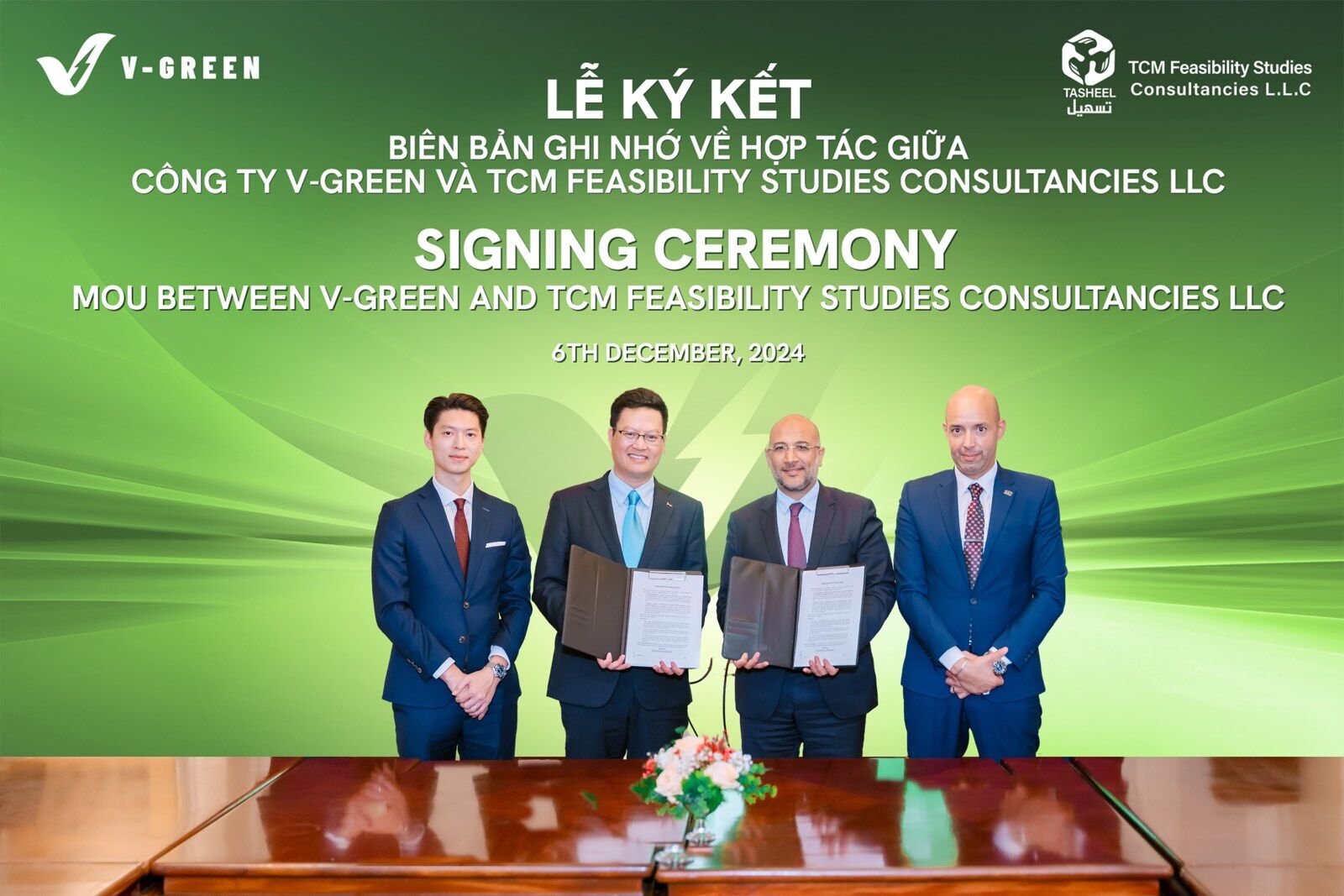 V-GREEN và Prime Group ký mou phát triển 100.000 trạm sạc xe điện VinFast tại Indonesia