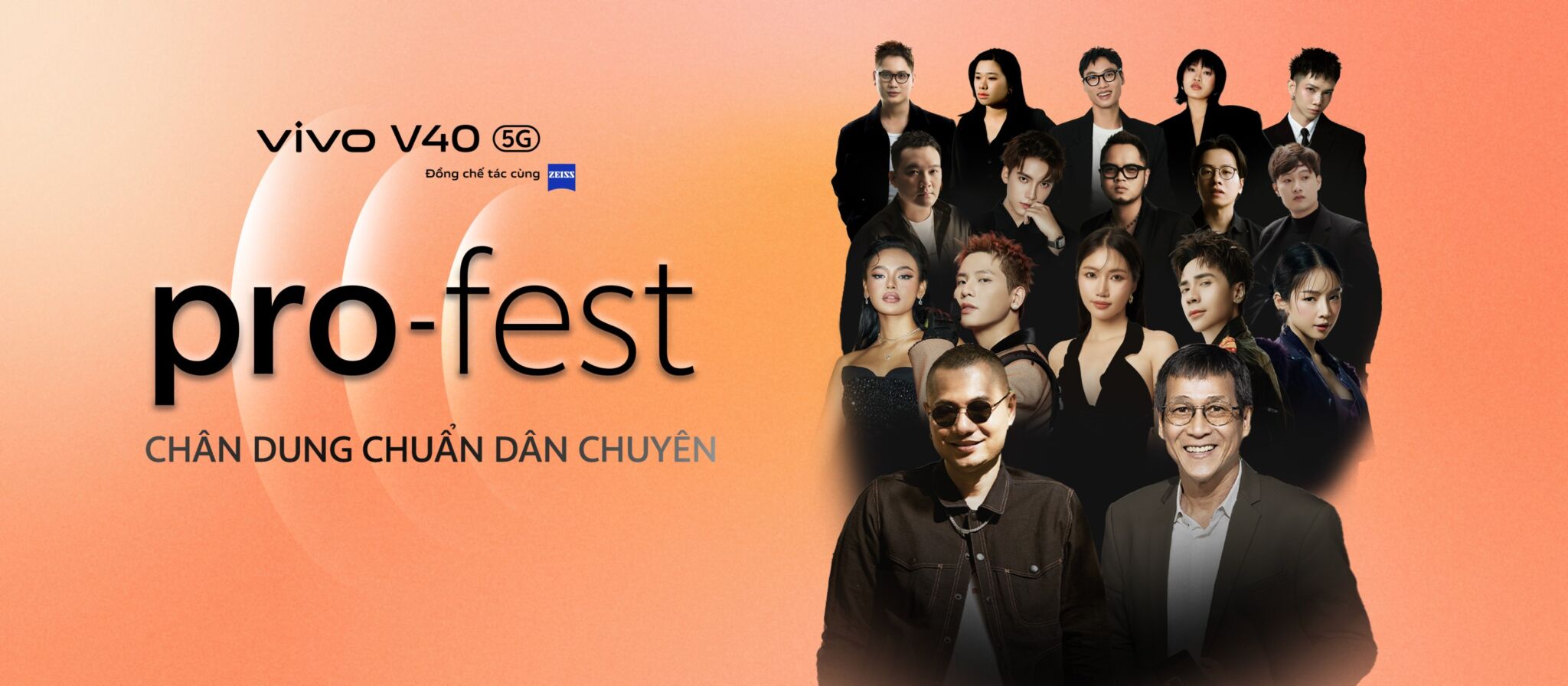 vivo khởi động Pro-Fest: Dân chuyên hội tụ, tôn vinh vẻ đẹp chân dung Việt