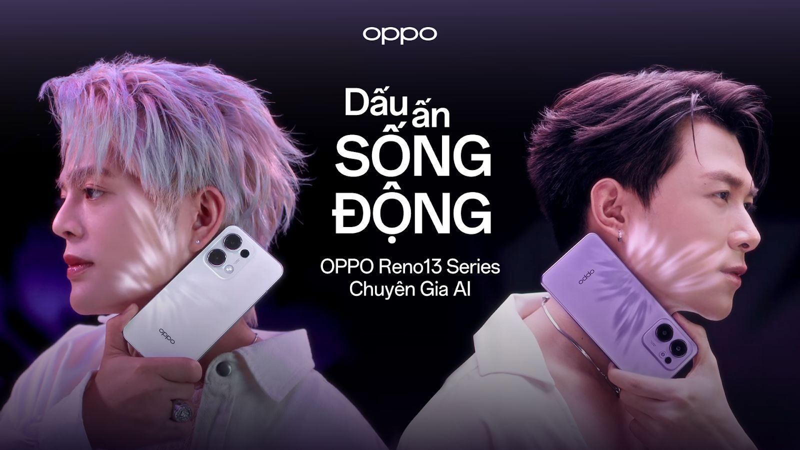 OPPO Reno13 Series cùng Atus và RHYDER viết nên dấu ấn sống động của riêng mình