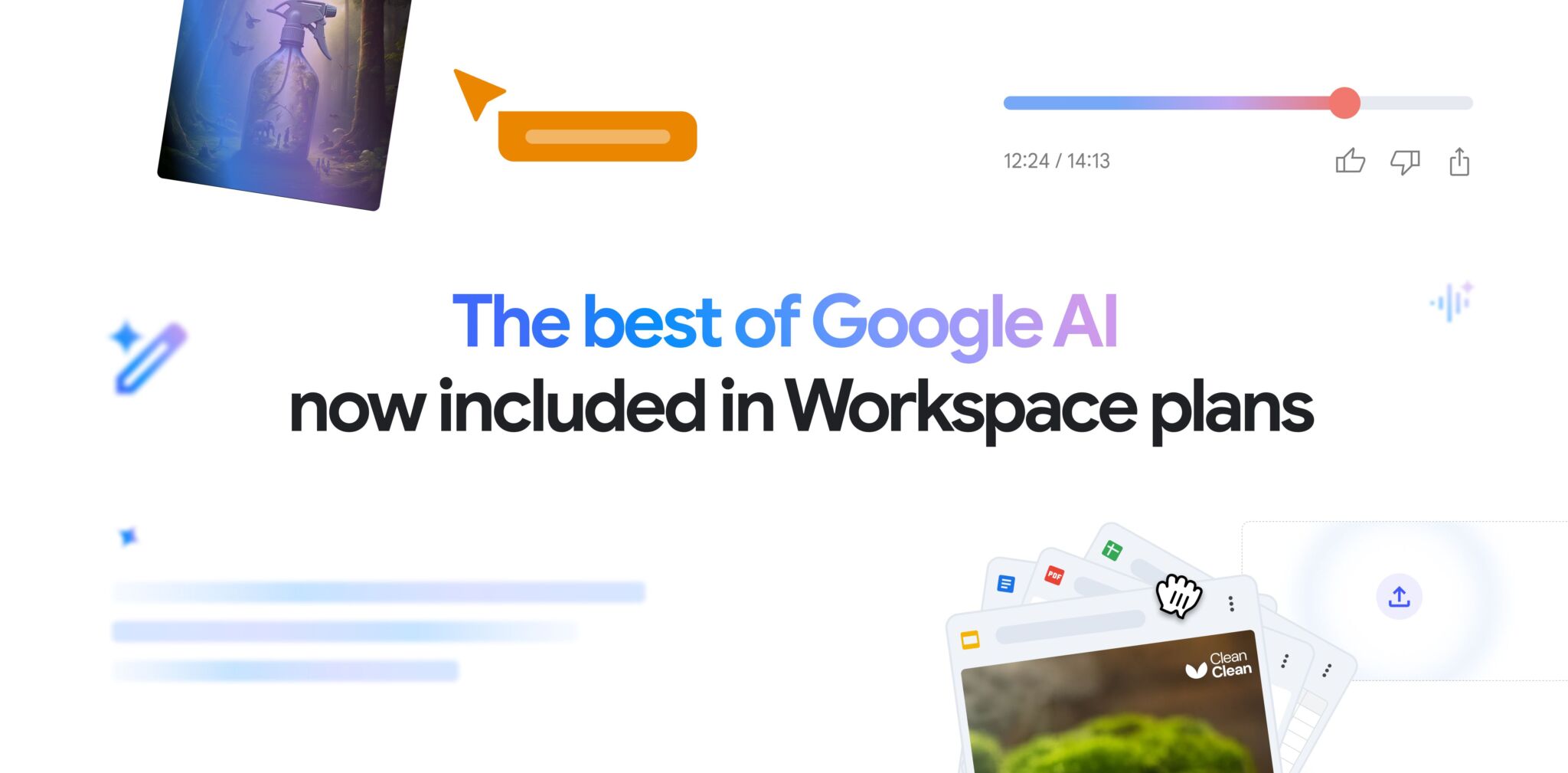 Với Google Workspace, mọi doanh nghiệp đều có thể sử dụng mô hình làm việc có sự hỗ trợ của AI