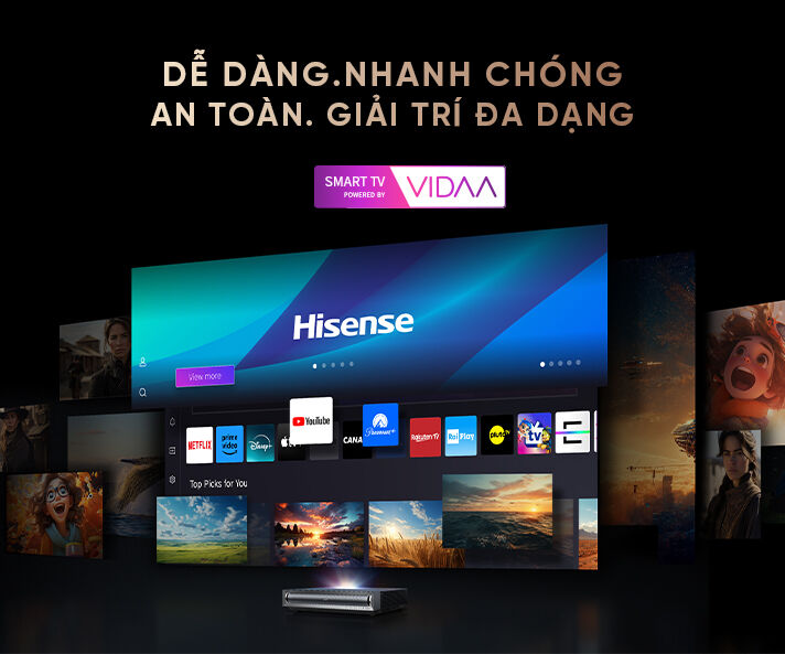 Nâng tầm tiện ích, kiến tạo phong cách sống với công nghệ đỉnh cao từ Hisense