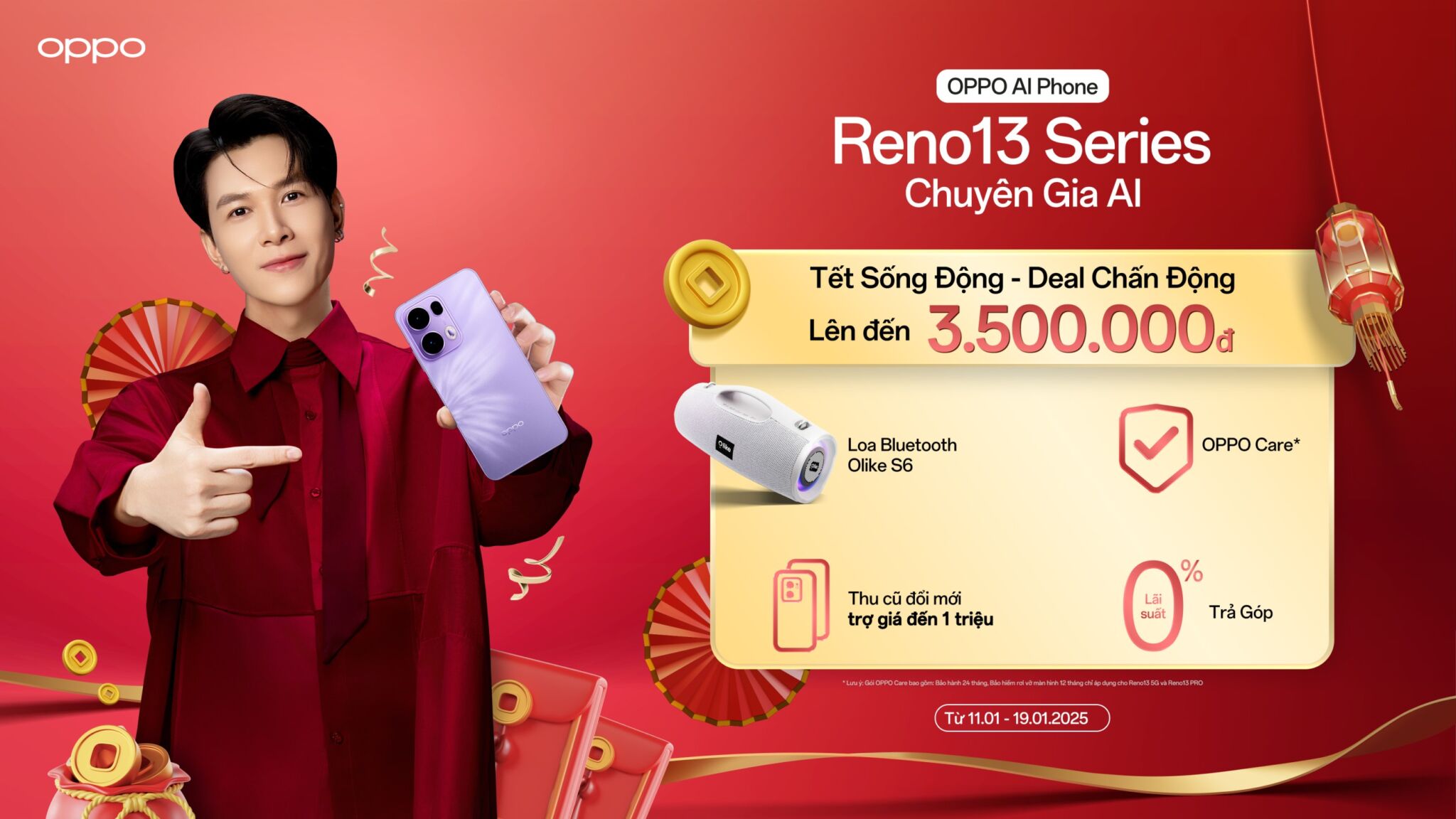 “Chuyên Gia AI” - OPPO Reno13 Series thu hút hơn 20.000 người sở hữu trước ngày mở bán chính thức