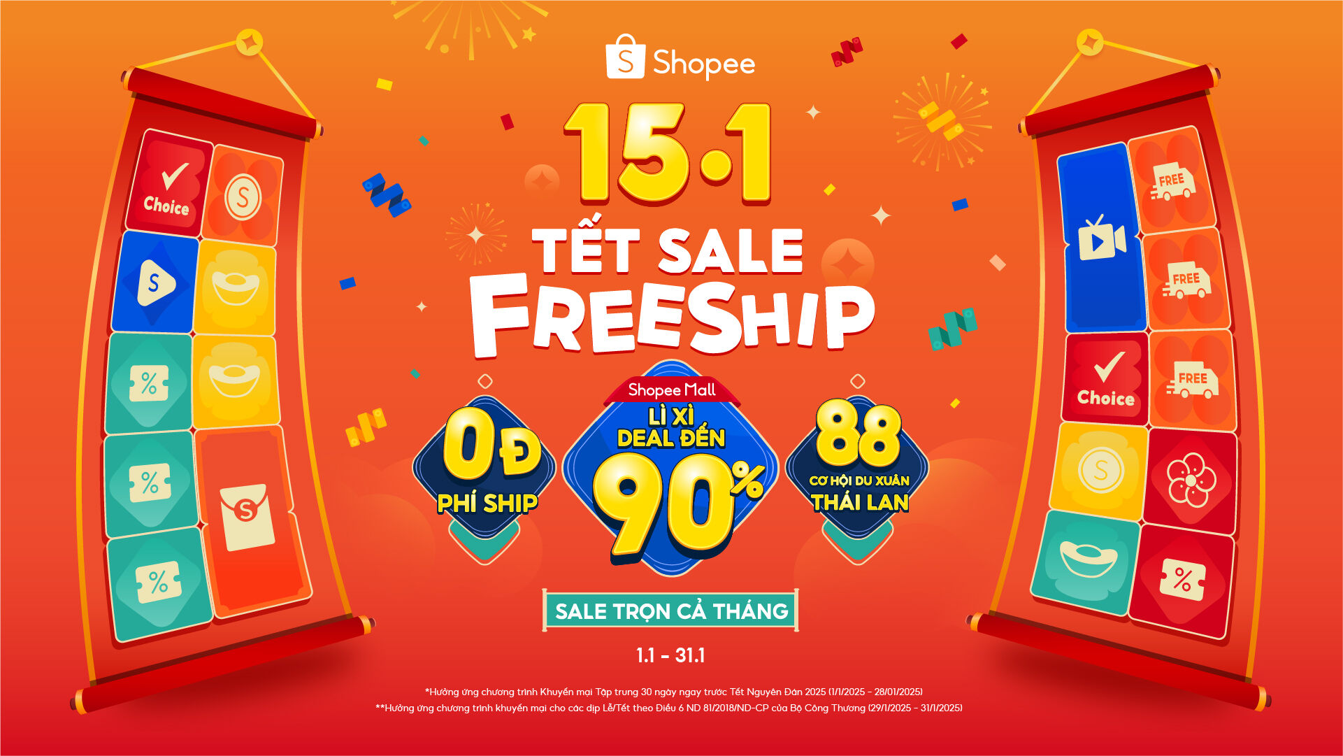 Shopee tổng kết 2024: người dùng tiết kiệm 16.000 tỷ đồng nhờ freeship, số giờ xem livestream và video xấp xỉ 260 triệu giờ