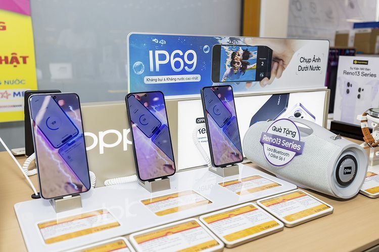 Thế Giới Di Động mời khách hàng dùng miễn phí OPPO Reno13 Series trong 30 ngày