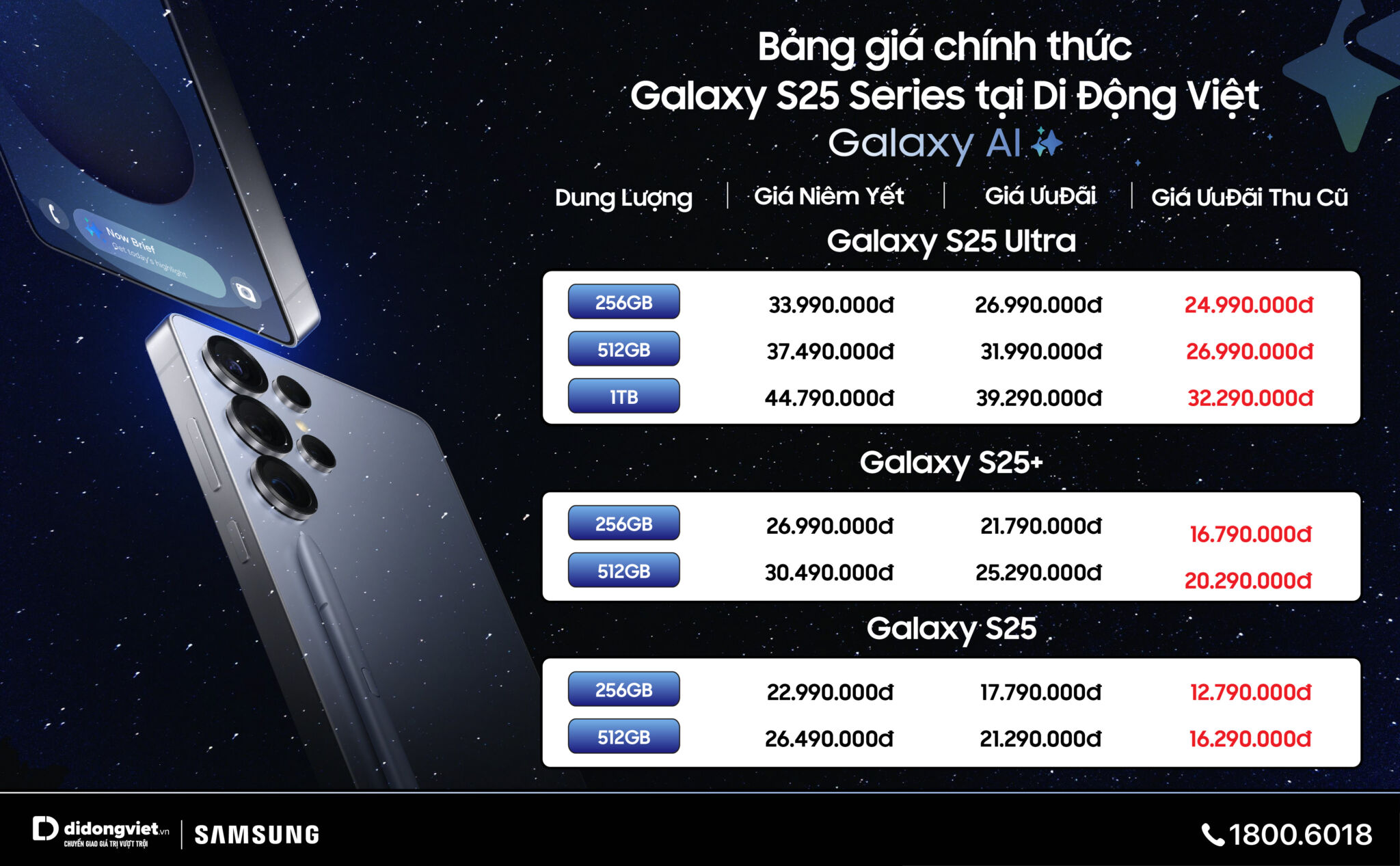 Chọn sở hữu Galaxy S25 ở Di Động Việt, có như kỳ vọng?