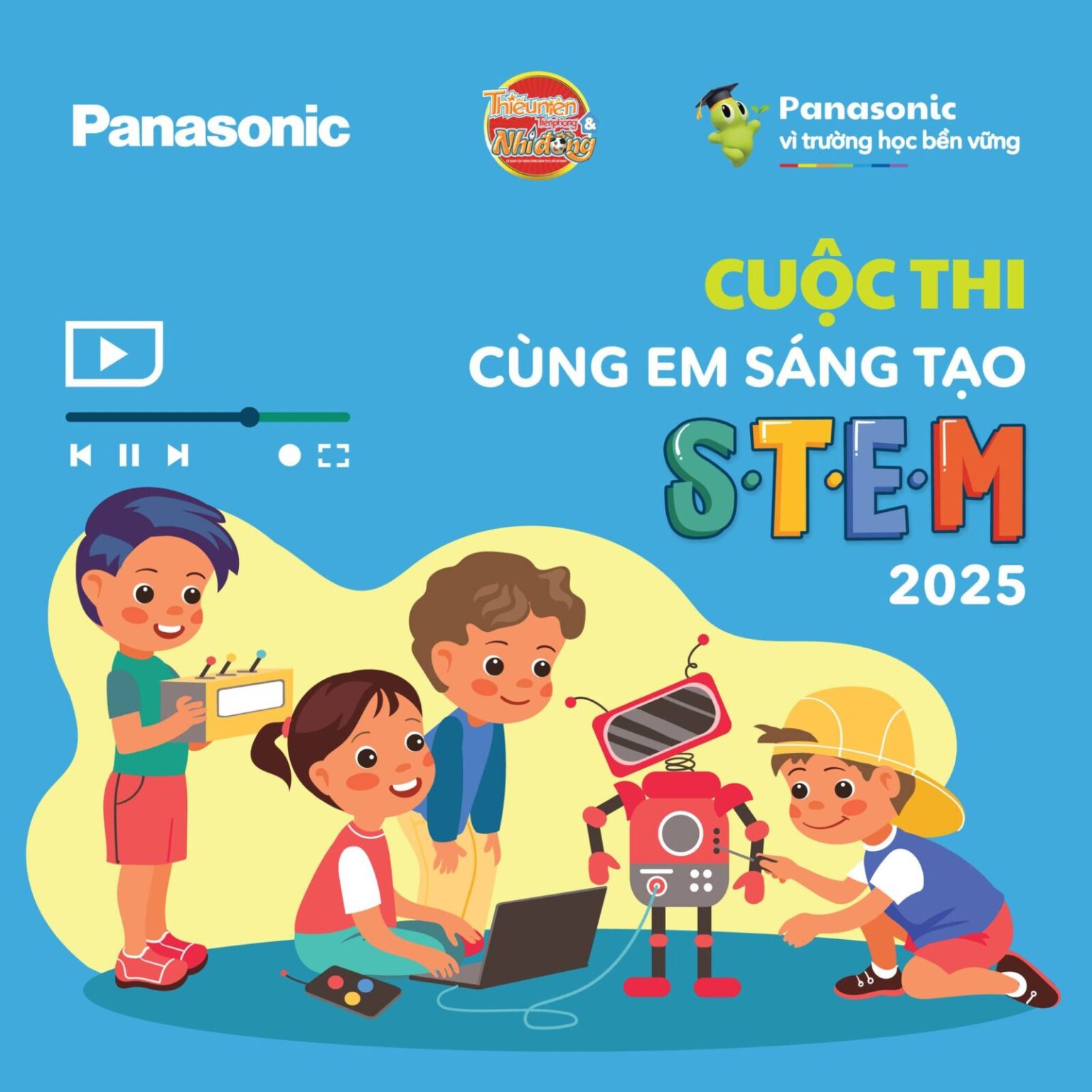 Panasonic phát động cuộc thi “Cùng em sáng tạo STEM” mùa 2, khuyến khích thế hệ tương lai phát huy sáng tạo trong khoa học và công nghệ