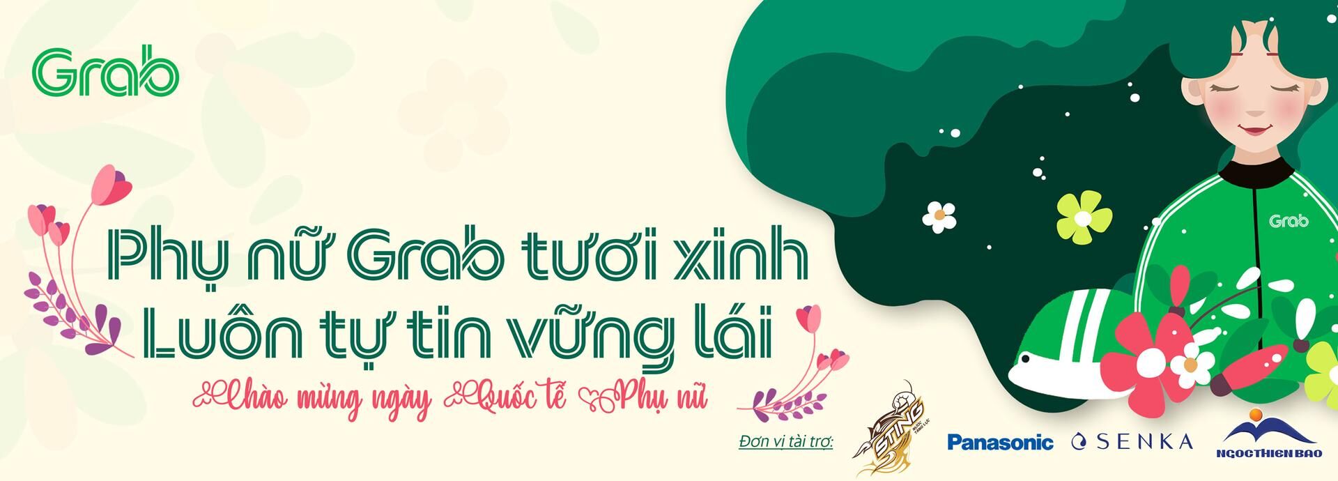 Grab tung loạt ưu đãi nhân ngày Quốc tế Phụ Nữ 8/3